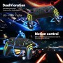MYSTILUCK Mando Inalámbrico Pro para Switch/Switch 2/Lite/OLED/PC, Controller con Iluminación RGB Cambiante en 7