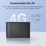 [2024 Neuvo] Mercusys MT110 - Router 4G móvil, 4G Mi-Fi LTE Cat 4 150 Mbps, Batería de 2100 mAh, Conexión hasta 10 Dispositivos,