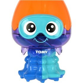 TOMY Juguete de bañ diseño de un Divertido Pulpo Que salpica Agua, para niños a Partir de los 12 Meses,, bañera y la Piscina,