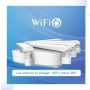 ZTE E1320 - Router WiFi Mesh, Wi-Fi 6, AX3000, 5 antenas, Wi-Fi Doble Banda 2.4 GHz/5 GHz, 3 puertos LAN Gigabit +1 puerto WAN,