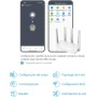 ZTE E1320 - Router WiFi Mesh, Wi-Fi 6, AX3000, 5 antenas, Wi-Fi Doble Banda 2.4 GHz/5 GHz, 3 puertos LAN Gigabit +1 puerto WAN,