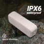 BOGASING G6 Altavoz Bluetooth Portátil, Altavoces Potente con Radiador Pasivo Extendido, Impermeable IPX6, 35 Horas, AUX, TF,