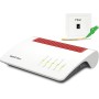 Fritz!Box 5590 Fiber Edición International, Router de Fibra óptica hasta 3,6 Gbps, Wi-Fi 6, Banda Dual, Mesh, 4X LAN Gigabit,
