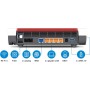 Fritz!Box 5590 Fiber Edición International, Router de Fibra óptica hasta 3,6 Gbps, Wi-Fi 6, Banda Dual, Mesh, 4X LAN Gigabit,