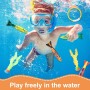 Juguetes de Buceo, 11 Pcs Juguete Acuático para Piscina Juguetes para Nadar bajo el Agua Conjunto para Piscina Natación