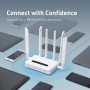 GL.iNet GL-X3000 (Spitz AX) 5G NR AX3000 Cellular Gateway Router, Wi-Fi 6, Multi-WAN, & Detachable Antennas, Dual-SIM, OpenVPN &