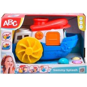 ABC - Juguete Acuático Sammy Splash, 30cm, Colorido Barco con Accesorios y Función Splash, Jugete de Baño Niños y Bebés A Partir