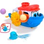 ABC - Juguete Acuático Sammy Splash, 30cm, Colorido Barco con Accesorios y Función Splash, Jugete de Baño Niños y Bebés A Partir