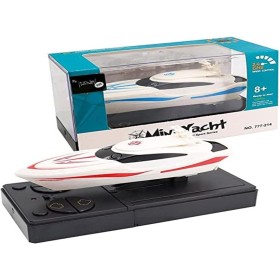 CPA TOY GROUP TRADING S.L. Tachan - Yate con Control Remoto, con Luces y Gran Potencia, Colores Surtidos, Juguete Unisex para