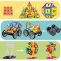 Construcciones Magneticas Niños 50 Pcs, Bloques Magneticos Educativos Juguetes de Construcción Magnéticos Juegos Magnéticos Stem