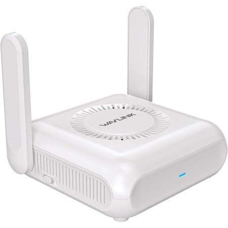 WAVLINK AX3000 Travel Portátil Router Wi-Fi 6 Dual-Band con VPN - USB-C Compacto, Puertos Gigabit LAN/WAN, Soporta