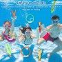 Juguetes de Buceo, 11 Piezas Juguete Acuático para Piscina Seguro no tóxico Conjuntos de Juegos de Agua conanillos de Buceo y