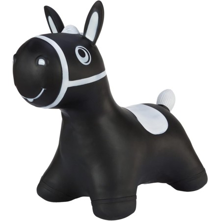Tootiny, Juguete Hinchable para Saltar y Jugar para Niños Mayores de 1 año, Caballo Naranja, Bomba Incluida en Nuestra Caja
