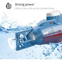 Submarino teledirigido para niños, juguete de barco RC de 6 canales, lancha rápida para piscina, estanque, piscina, bañera -