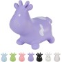 Tootiny, Juguete Hinchable para Saltar y Jugar para Niños Mayores de 1 año, Vaca Rosada, Bomba Incluida en Nuestra Caja Regalo.