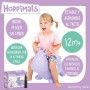Tootiny, Juguete Hinchable para Saltar y Jugar para Niños Mayores de 1 año, Vaca Rosada, Bomba Incluida en Nuestra Caja Regalo.