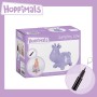 Tootiny, Juguete Hinchable para Saltar y Jugar para Niños Mayores de 1 año, Vaca Rosada, Bomba Incluida en Nuestra Caja Regalo.