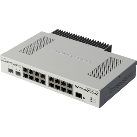 Mikrotik CCR2004-16G-2S+PC Ethernet Router 16x Gigabit Ethernet Havens, 2x10G SFP+ Kooien.