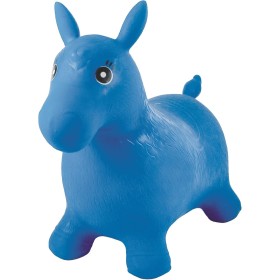 LEXIBOOK-Bg050 Poni Saltarín Hinchable, A partir de 3 años, Color azul Norme (BG050