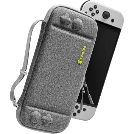 tomtoc Funda para Nintendo Switch 2 (2025), Estuche Delgado Case con 12 Cartuchos de Juego, Bolsa Viaje Transporte Portátil