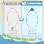 MutoToy Juegos de Agua para Niños con Anillos y Palos para Entrenamiento de Buceo, Bolas de Playa para Verano Piscina, Juguetes