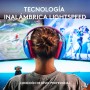 Logitech G G435 Auriculares Inalámbricos LIGHTSPEED para Gaming, Ligeros, micrófono Integrado, Batería de 18 Horas, Compatibles