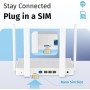 Keenetic Runner 4G (versión Alemana) Router 4G Wi-Fi en Malla N300 con Smart Switch de 4 Puertos