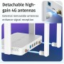 Keenetic Runner 4G (versión Alemana) Router 4G Wi-Fi en Malla N300 con Smart Switch de 4 Puertos