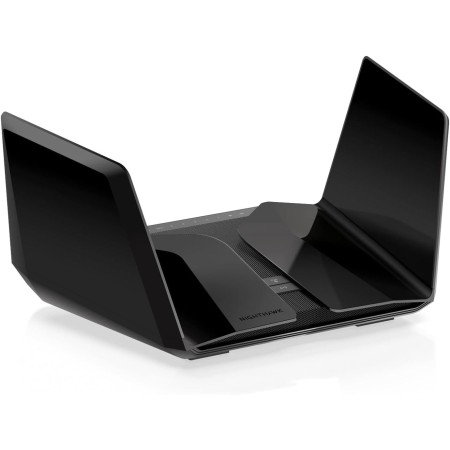 NETGEAR Router WiFi 7 Nighthawk tribanda de (RS200) |Velocidad inalámbrica BE6500 (hasta 6, 5 Gbps) |Cobertura de hasta 185 m²