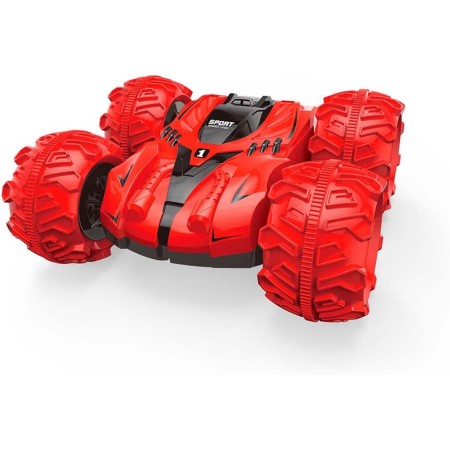 Tachan - Coche anfibio con ruedas xl hinchables, puede moverse por el agua, con amortiguadores, mando a distancia ergonómico,