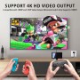 Switch TV Dock - Tendak Estación de Carga Plegable para Nintendo Switch/Switch OLED, Tipo C Switch Carga Base con Adaptador HDMI