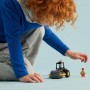 LEGO City Apisonadora de Juguete, Set Construcción de Vehículo, Maqueta de Camión Infantil con Minifigura de Obrero, Juego