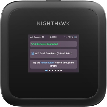 NETGEAR Nighthawk M3 (MH3150), Router 5G con Ranura Sim Desbloqueada, Hotspot WiFi Portatil, Router Modem Movil para Hogar o