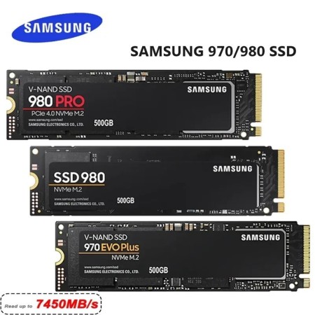 SAMSUNG SSD M2 Nvme 500GB 990 PRO 250GB unidad interna de estado sólid