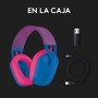 Logitech G G435 Auriculares Inalámbricos LIGHTSPEED para Gaming, Ligeros, micrófono Integrado, Batería de 18 Horas, Compatibles
