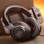 JBL Quantum 100 Auriculares para gamers con sonido QuantumSOUND, micrófono Boom, diseño ligero, cómodo y llamativo, compatible