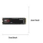 SAMSUNG SSD M2 Nvme 500GB 990 PRO 250GB unidad interna de estado sólid