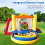 Castillo hinchable con soplador para niños: seguro, divertido, XXL, interior y exterior, con tobogán