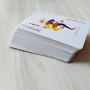 no/no Morse Code Point-Line Representation Gold Playing Card Classic Game