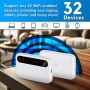 ZTE MU5120 – el Punto de Acceso WiFi 5G portátil más Potente, Enorme batería de 10000 mAh, Carga inversa de 18 W, NFC, Pantalla