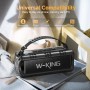 W-KING Altavoz Bluetooth Potente, 30W Altavoces portátil Impermeable Speaker Bluetooth Portatil Potente, 24H reproducción， NFC,