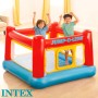 Intex 48259NP - Castillo hinchable INTEX, 175x175x135 cm, suelo hinchable, Para 2 niños, Peso máximo 45 Kg, Color rojo, amarillo