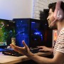 Orzly Auriculares Gaming Compatible con PS5, PS4, PC, Xbox, Nintendo Switch, con microfono, Sonido Premiun RGB Luz LED,