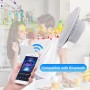 Herdio - Juego de Altavoces de Techo, Compatible con Bluetooth, Impermeable, baño, Cocina, Exterior