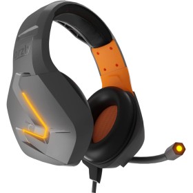 Orzly Auriculares Gaming Compatible con PS5, PS4, PC, Xbox, Nintendo Switch, con microfono, Sonido Premiun RGB Luz LED,