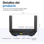 Linksys MR7350 router WiFi 6 mesh de doble banda (AX1800), funciona con el sistema Velop WiFi para todo el hogar, router WLAN