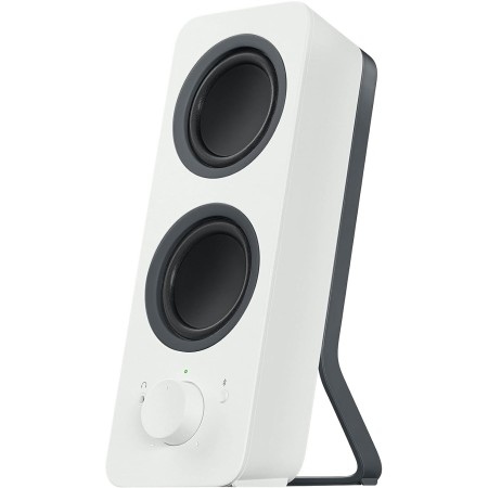 Logitech Z207 Sistema de Altavoce Bluetooth para PC, Sonido Estéreo, 10W de Pico, Entrada Audio 3.5 mm, Toma Auriculares,