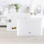 HUAWEI B311-221- Enrutador inalámbrico 4G LTE 150 Mbps, WiFi móvil, con 1 puerto LAN/WAN GE, WiFi de 300 Mbps de velocidad,