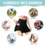 AUYAO Falda Tenis Mujer, Falda Deportiva de Verano con Bolsillo y Pantalón, Faldas de Tenis Plisadas para Mujeres para Golf
