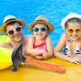 2 piezas Martillo inflable, Inflado Piscina Baño Playa Loco Divertido Juego para Adultos Niños (Marrón)